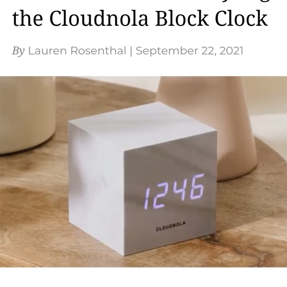 Other - The Cloudnula Block Clock